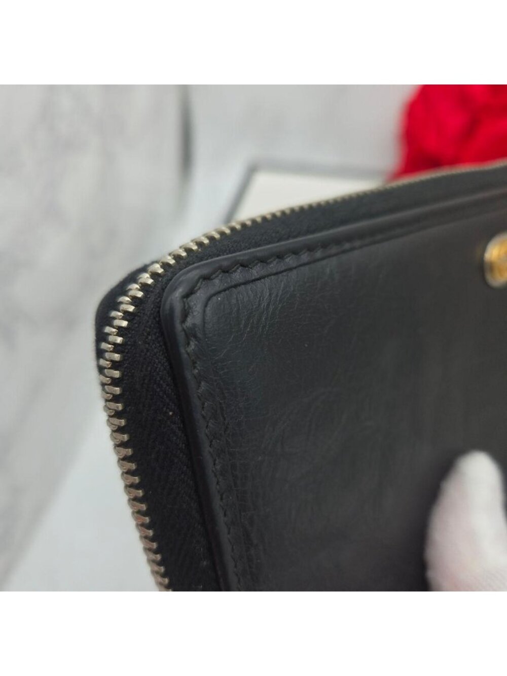 Gucci Wallet GG Marina Black - Picture 5 of 16